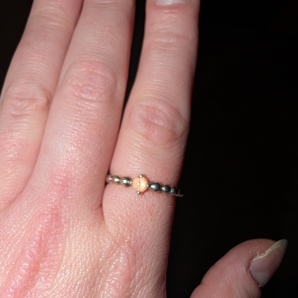 Pandora June Misty Rose Ring